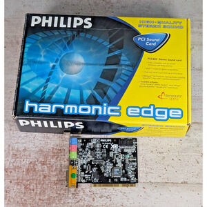 Philips Harmonic Edge PCI Sound Card PSC602 w Box NO SOFTWARE